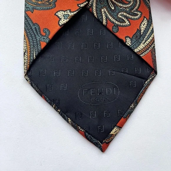 Fendi Men's Silk Tie - Italy